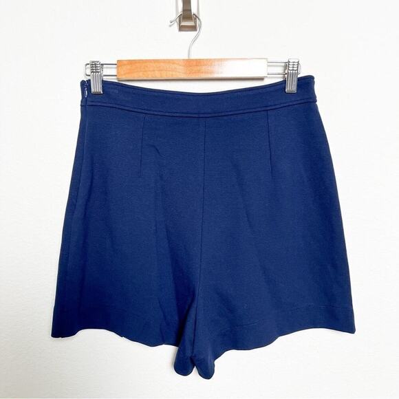 See by Chloé Navy High Waisted Sailor Shorts Blue Lagoon Chloe size Small - Picture 5 of 10